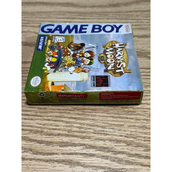 Harvest Moon Nintendo Game Boy GB 1998 Cardboard BOX ONLY READ - Picture 2 of 10